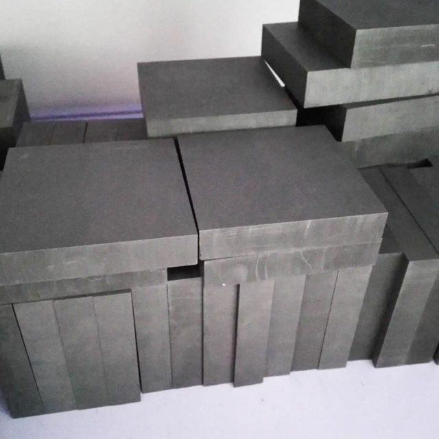 Blocs de graphite de résistance à hautes températures de grande pureté pour l'électronique