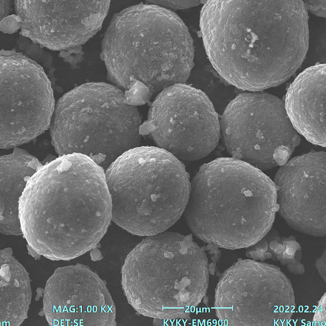 Graphite sphéroïdisé de moulage facile de résistance à l'oxydation pour les batteries